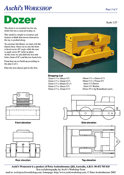 Free Toy Plans